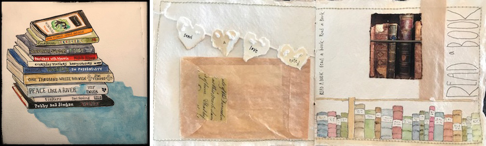 Journal entries inspired by our love of books and notes and words